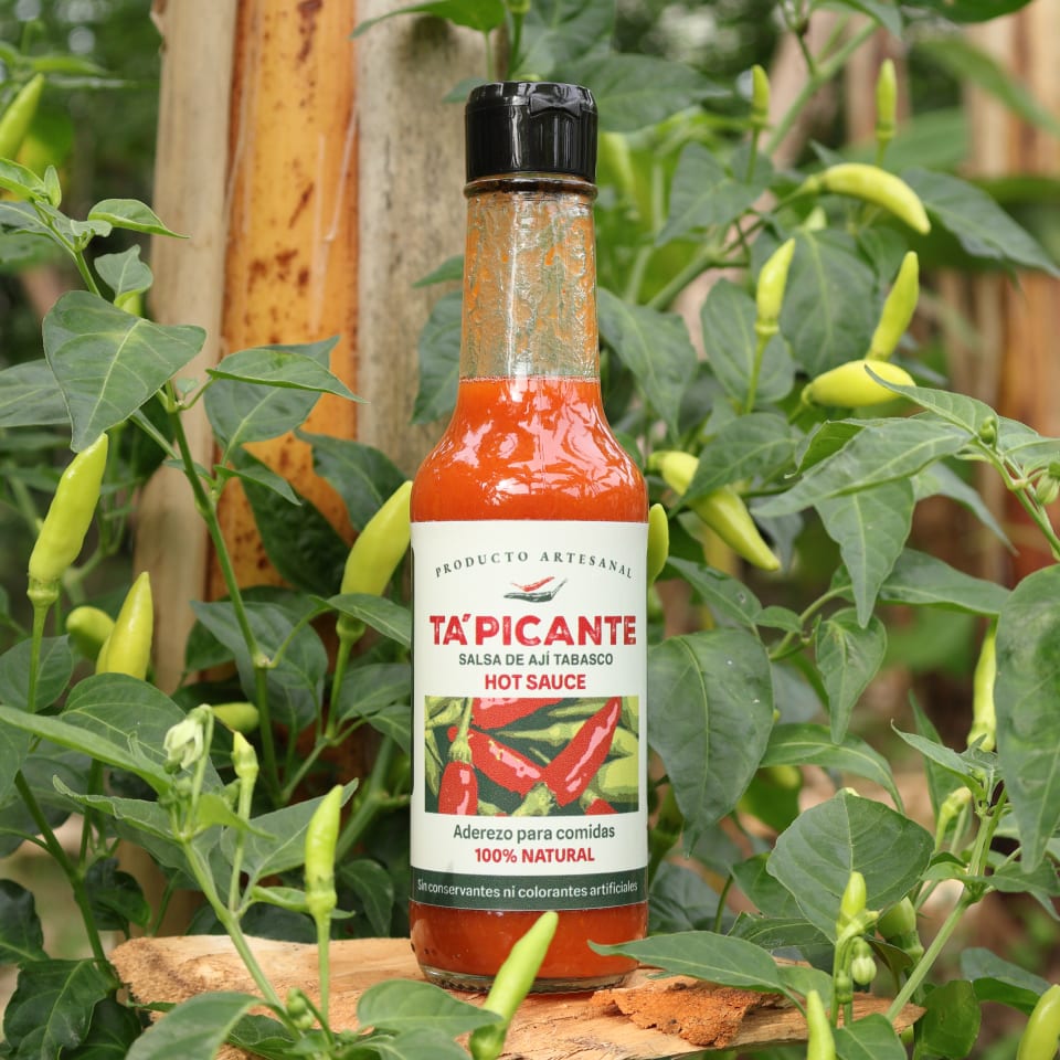 Ta'picante La mediana, salsa de ají tabasco (165 ml)