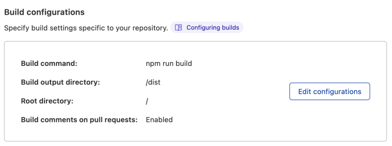 Cloudflare Pages build settings