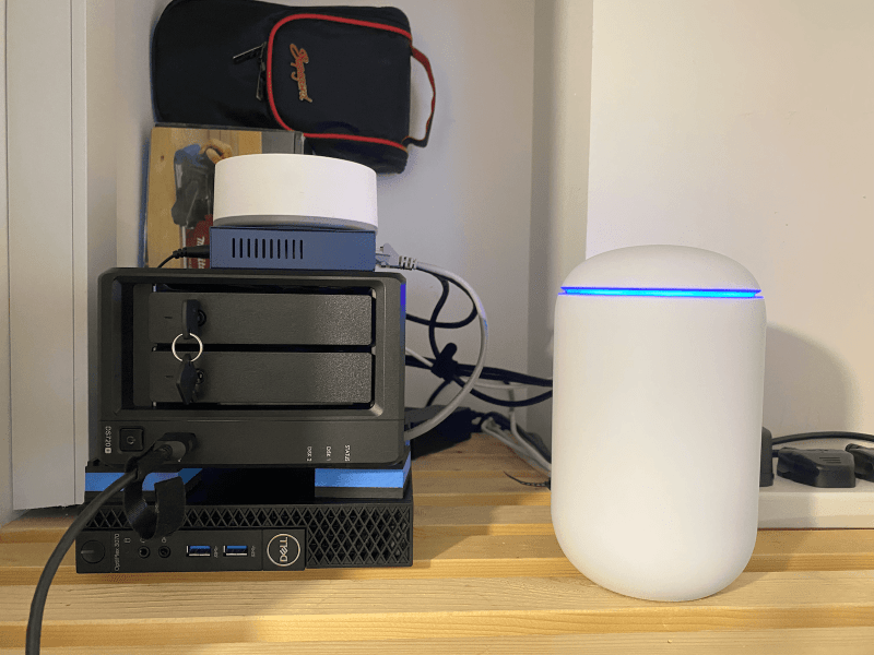 Homelab at the start of the year