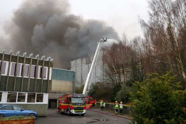 Ocado fire Ocado fire