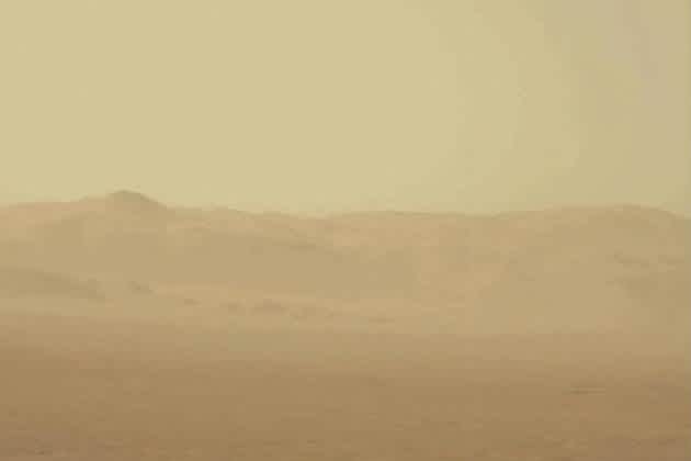 Martian dust storm Martian dust storm
