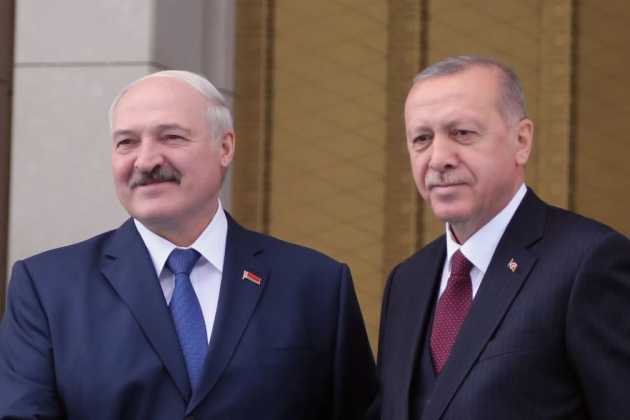 Alexander Lukashenko and Recep Tayyip Erdogan Alexander Lukashenko and Recep Tayyip Erdogan