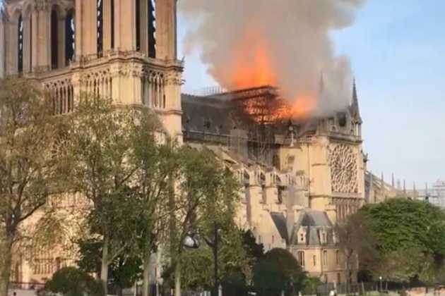 Notre-Dame blaze Notre-Dame blaze