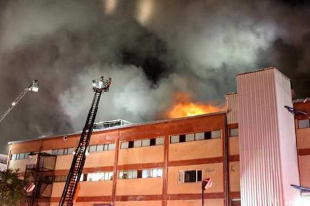 Istanbul factory fire Istanbul factory fire