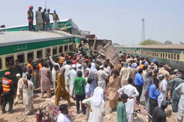 Pakistan's train collision Pakistan's train collision