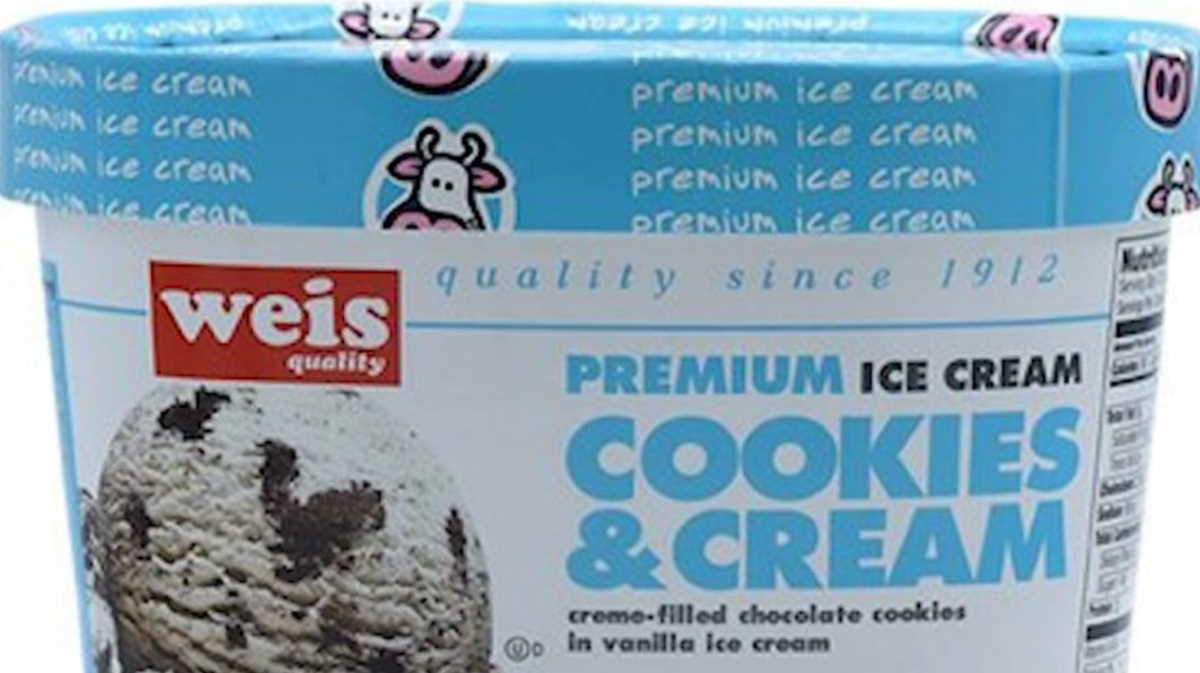 11,000 containers of Weis ice cream recalled due to metal contamination