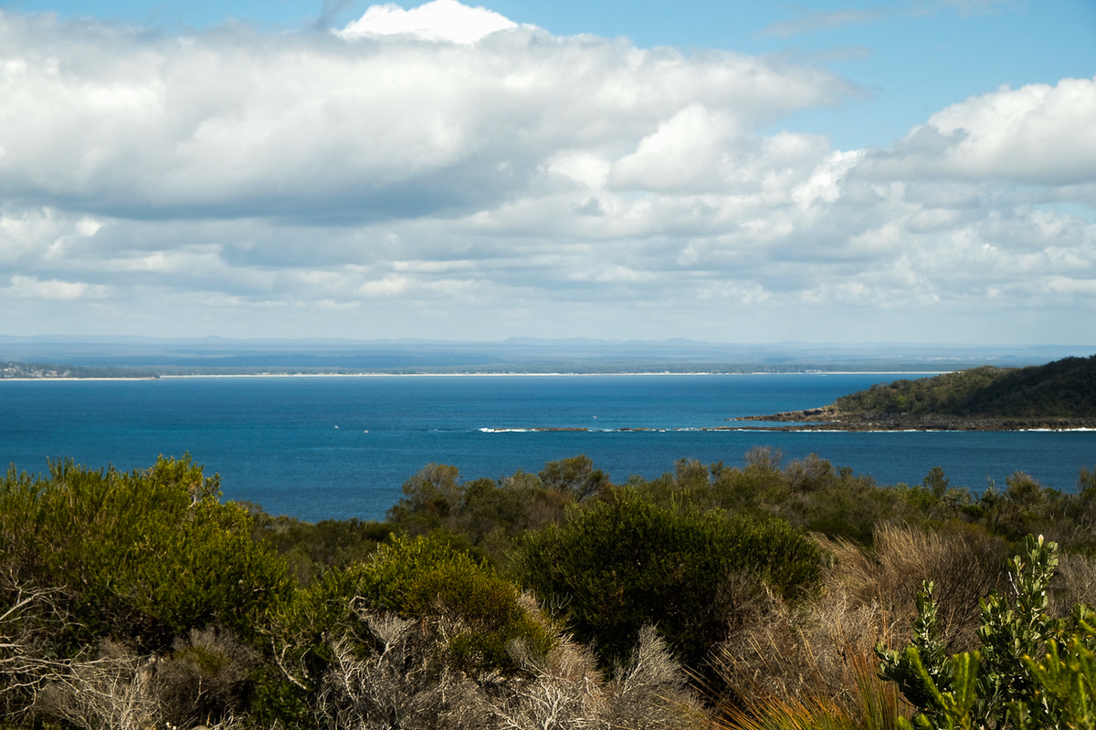 Jervis Bay from Point Perpendicular walking track