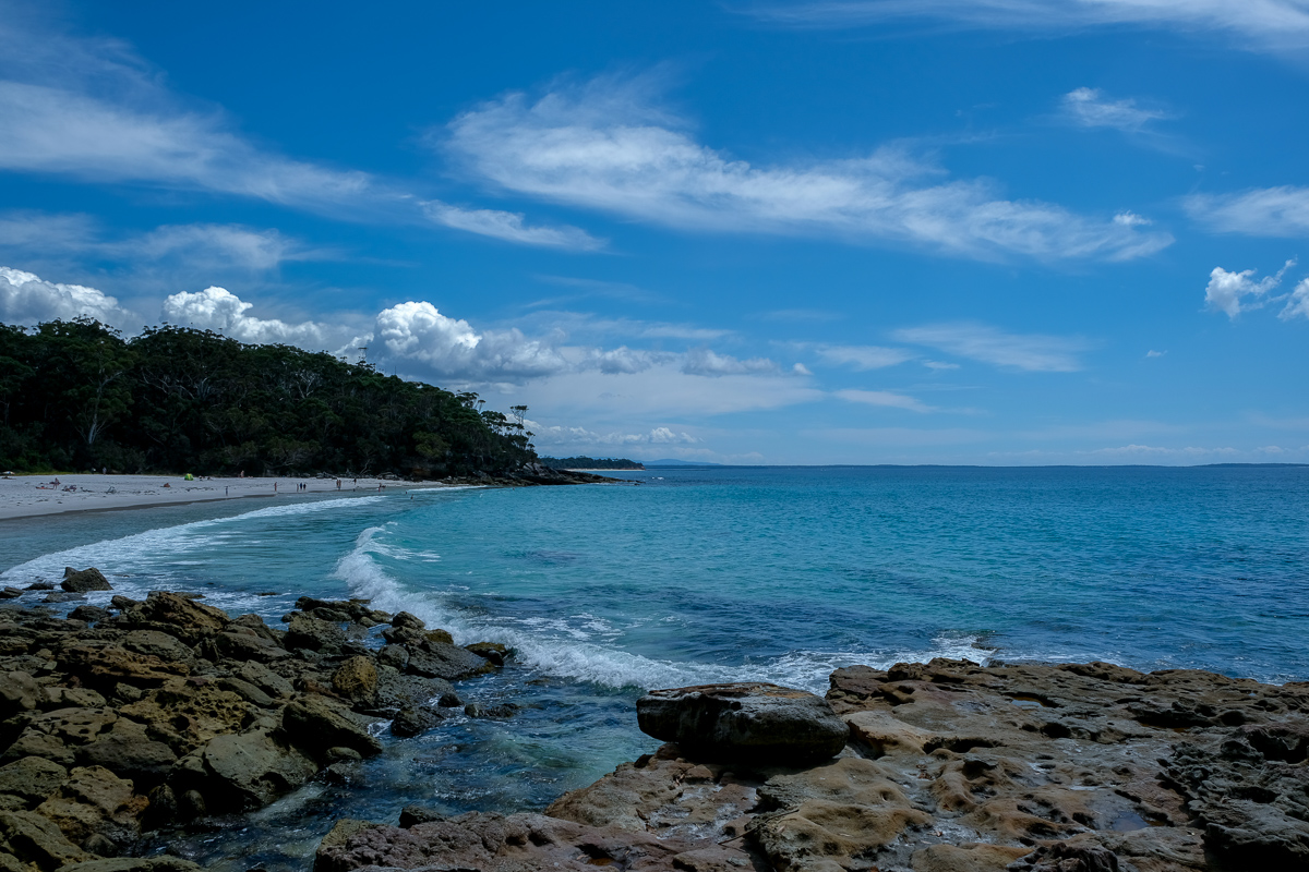 Greenfield Beach from walk to Hyamns Beach