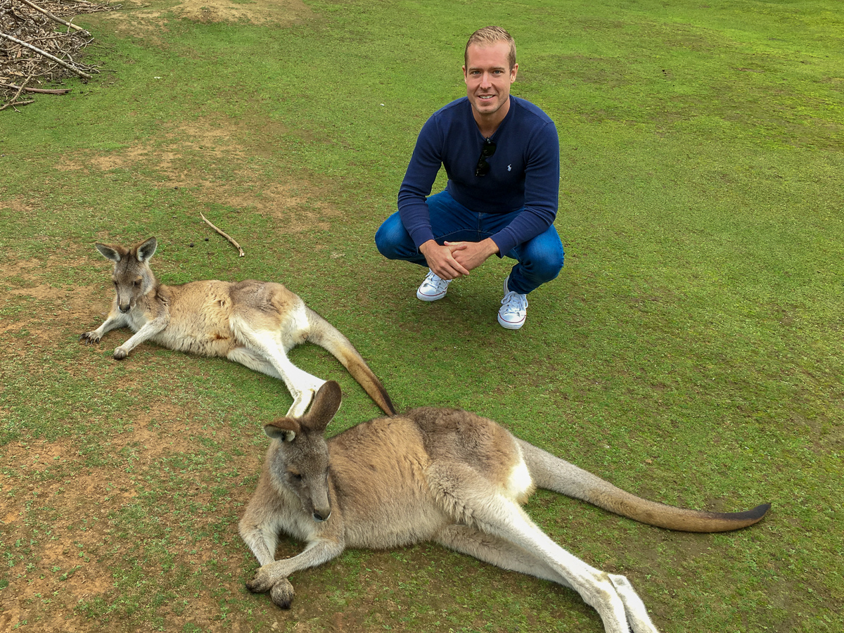 Tasmania with Kangaroos