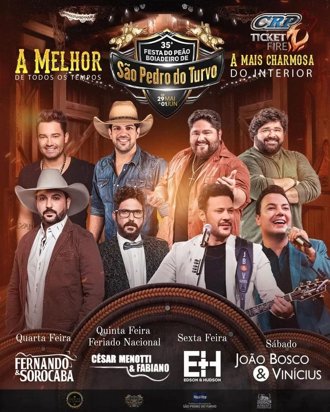 Rodeio de São Pedro do Turvo 2024