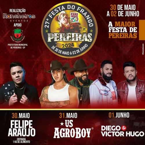 Rodeio Festa do Frango e do Peão de Pereiras 2024
