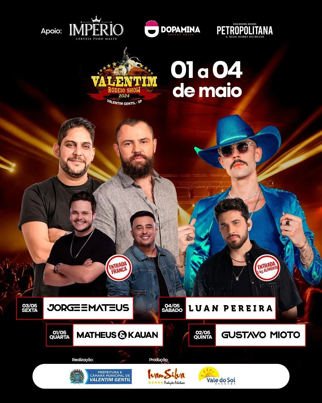 Rodeio de Valentim Gentil 2024