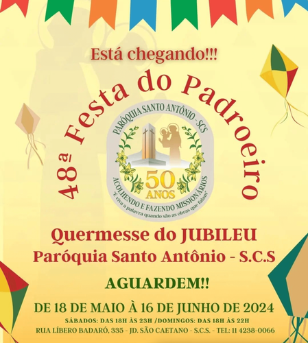 Festa Junina da Paróquia Santo Antônio 2024