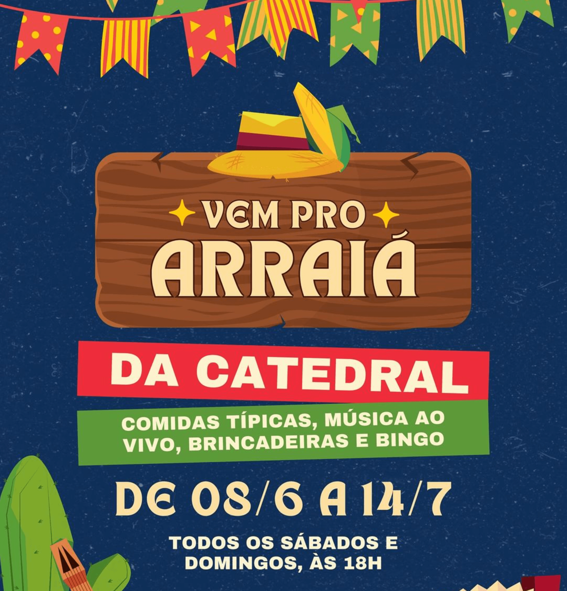 Festa Junina Catedral São Miguel Arcanjo 2024