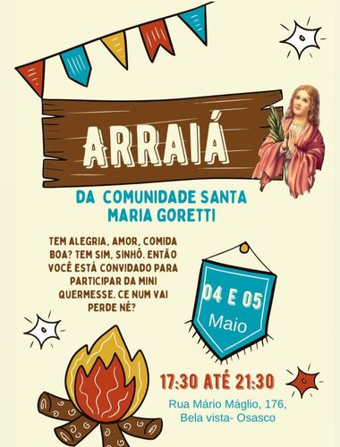 Festa Junina da Igreja Santa Maria Goretti 2024