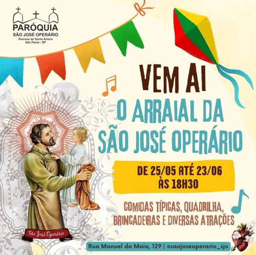 Arraial da São José Operário 2024