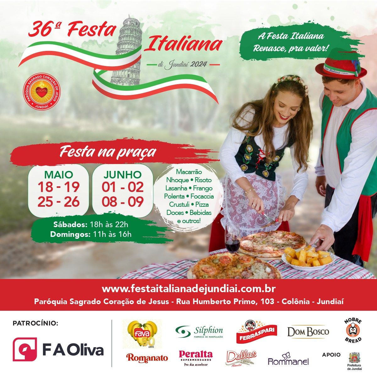Festa Italiana de Jundiaí 2024