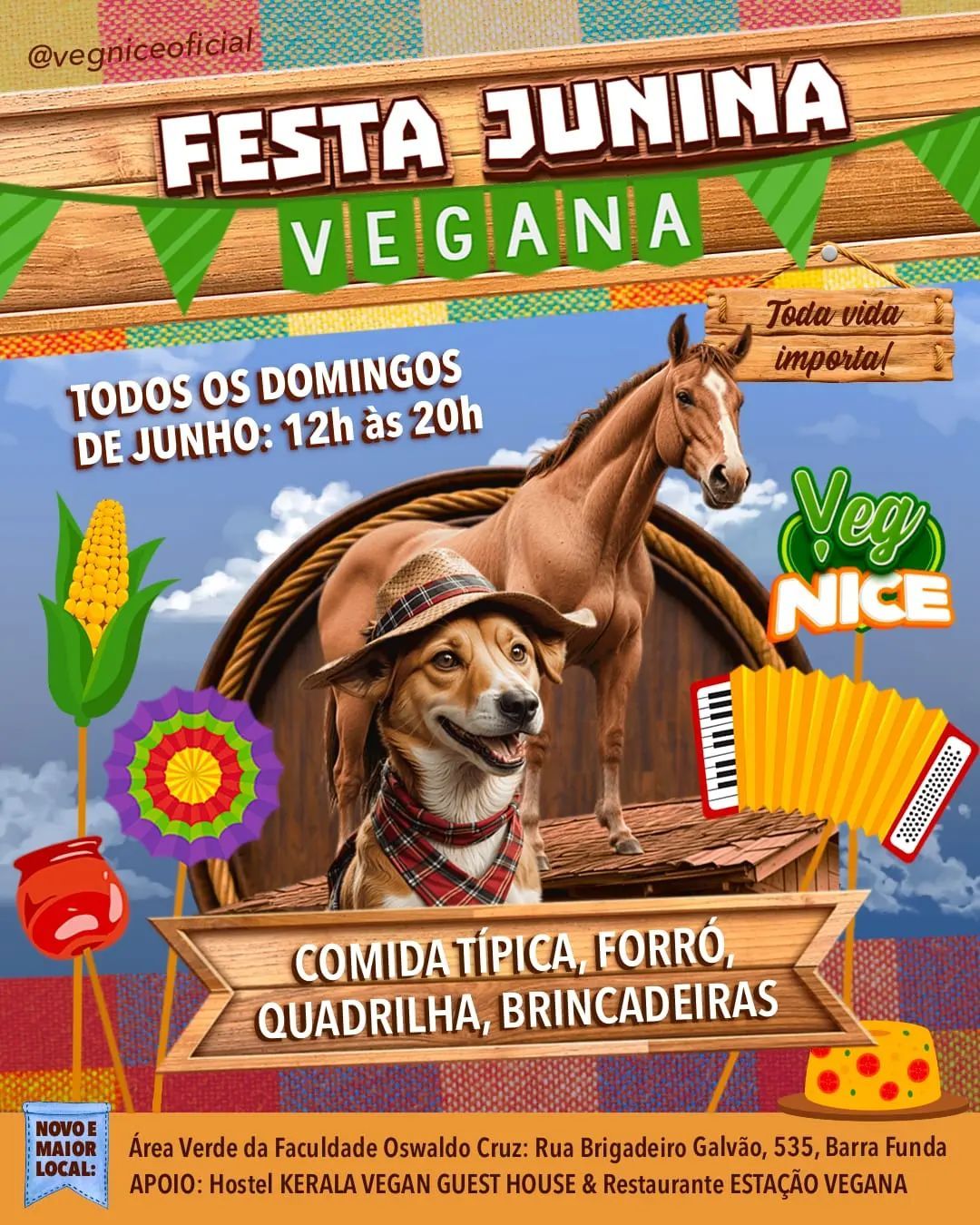 Festa Junina Vegana 2024