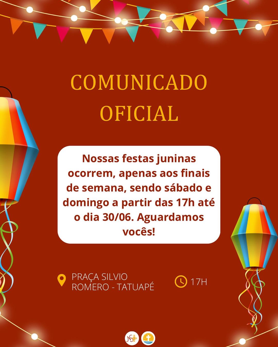 Festa Junina na Praça Silvio Romero 2024