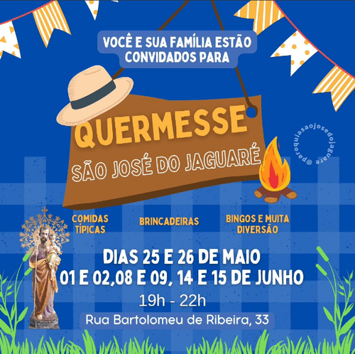 Quermesse da Paróquia São José do Jaguaré