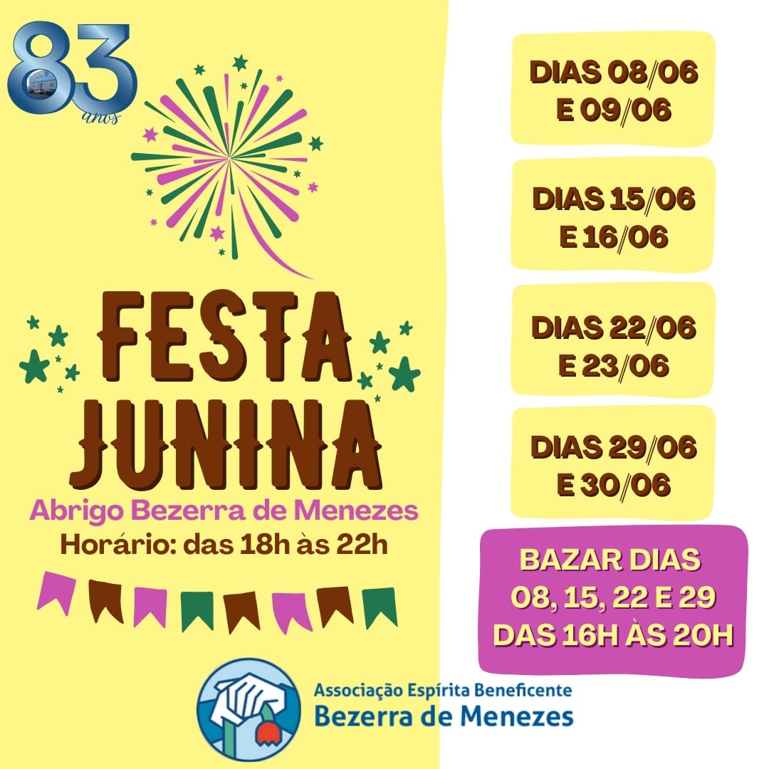 Festa Junina do Abrigo Bezerra de Menezes
