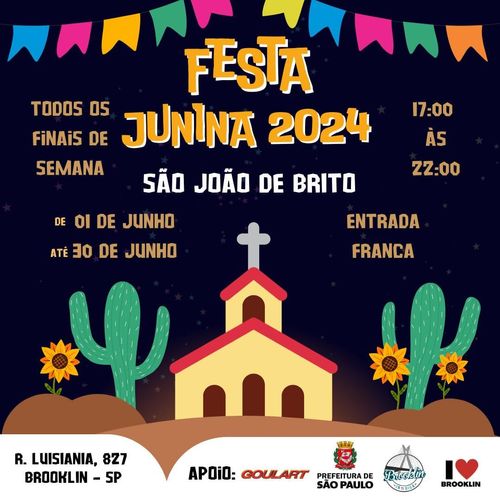 Festa Junina da Paróquia São João de Brito