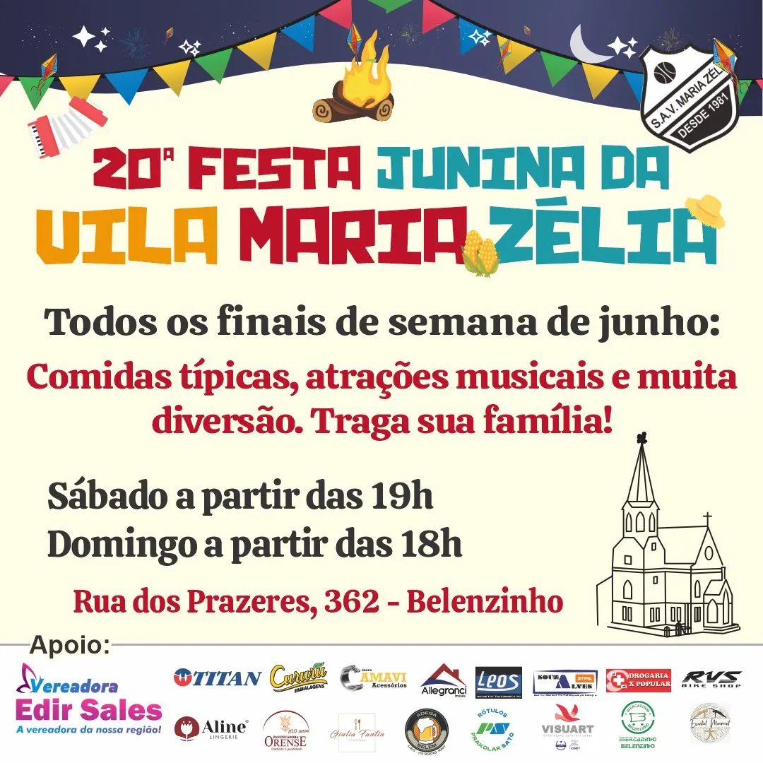 Festa Junina da Vila Maria Zélia