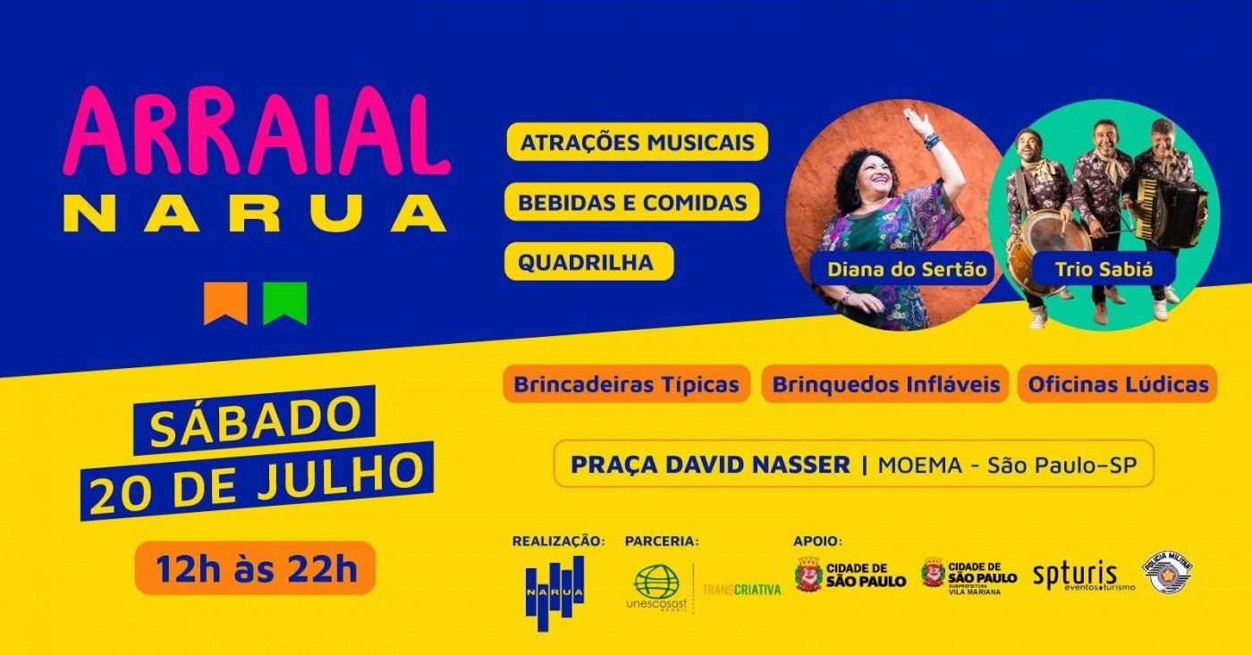 Arraial NaRua 2024