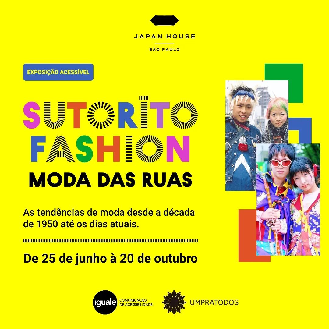 Exposição “Sutorīto Fashion: moda das ruas”