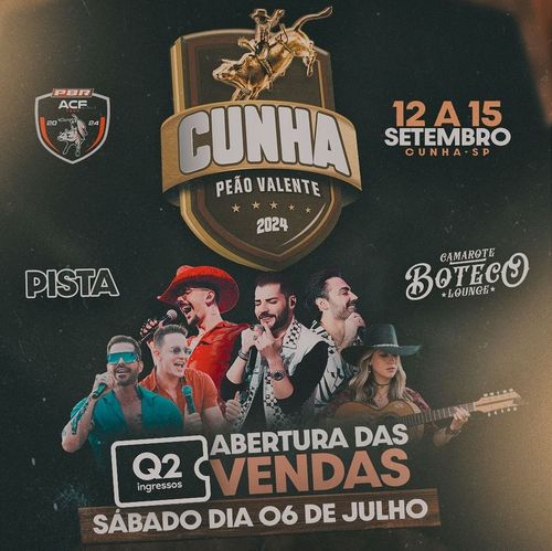 Rodeio Peão Valente Cunha