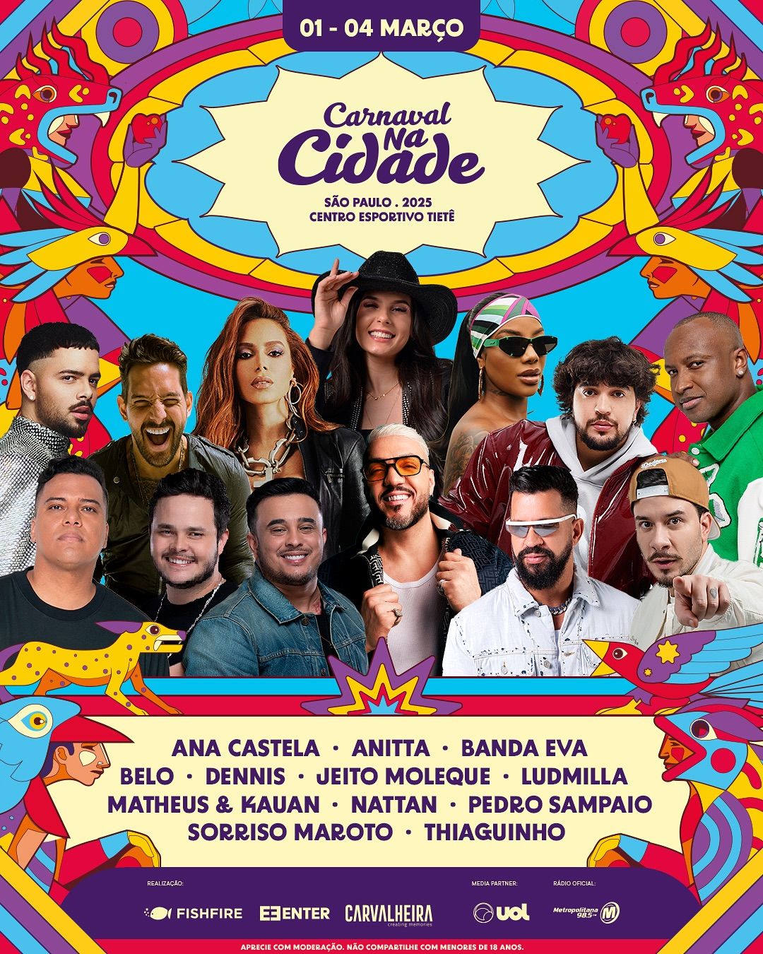 Carnaval Na Cidade 2025