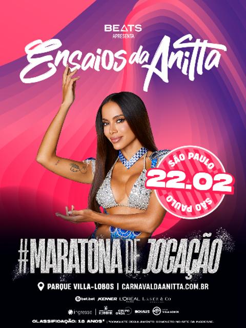 Ensaios da Anitta 2025 - Sábado