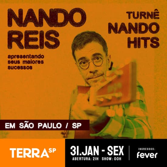 Show do Nando Reis no Terra SP 2025