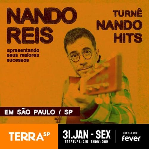Show do Nando Reis no Terra SP 2025