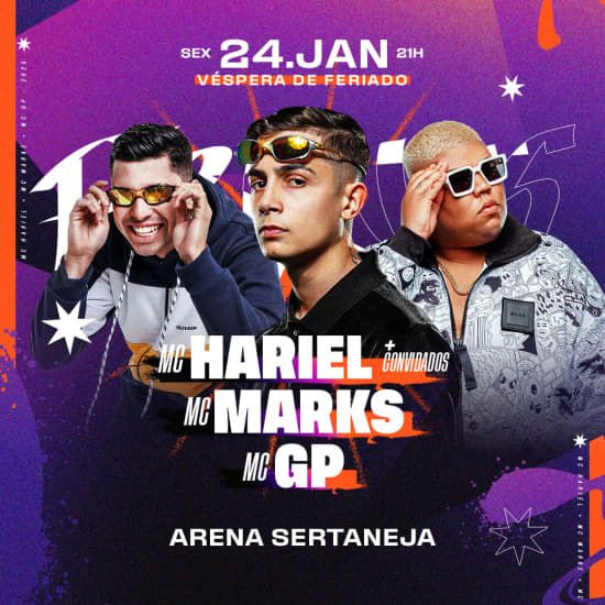 Show do MC Hariel + Convidados, MC Marks e MC GP 2025