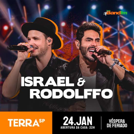 Show Israel & Rodolffo no Terra SP 2025