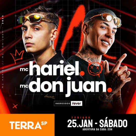 Show do Mc Hariel e Mc Don Juan 2025
