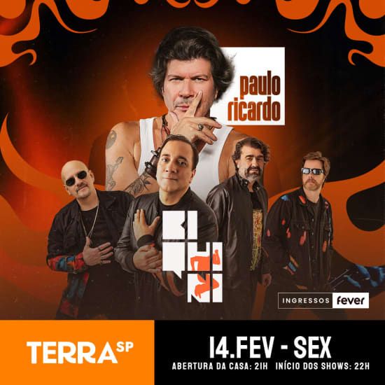 Show do Paulo Ricardo e Biquini no Terra SP 2025
