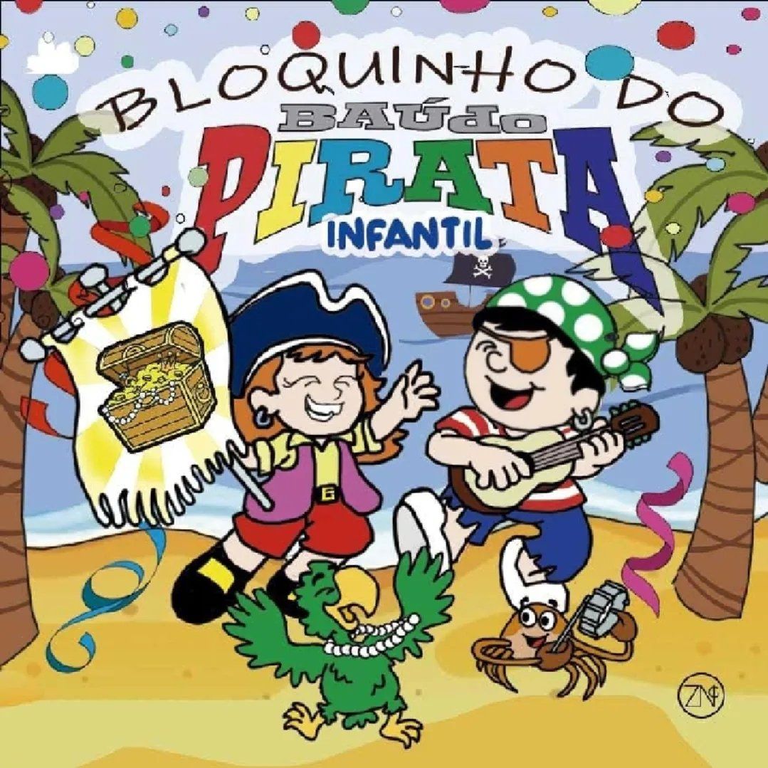Bloco Baú do Pirata Infantil