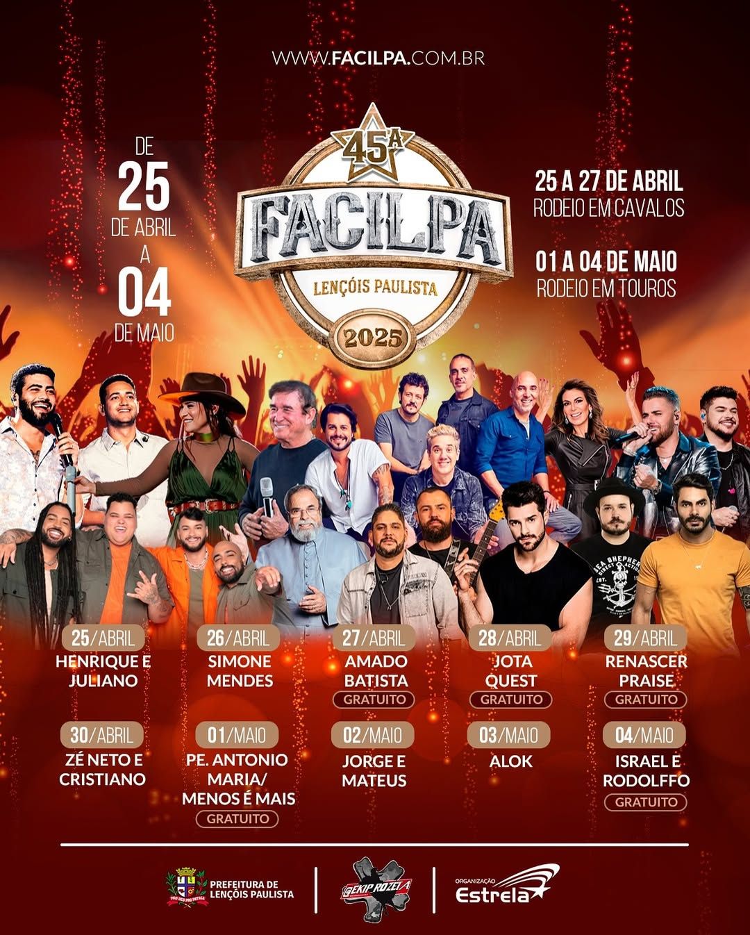 Facilpa - Festa do Peão de Lençóis Paulista 2025