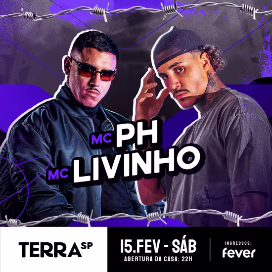 Show do MC Livinho e MC PH no Terra SP 2025