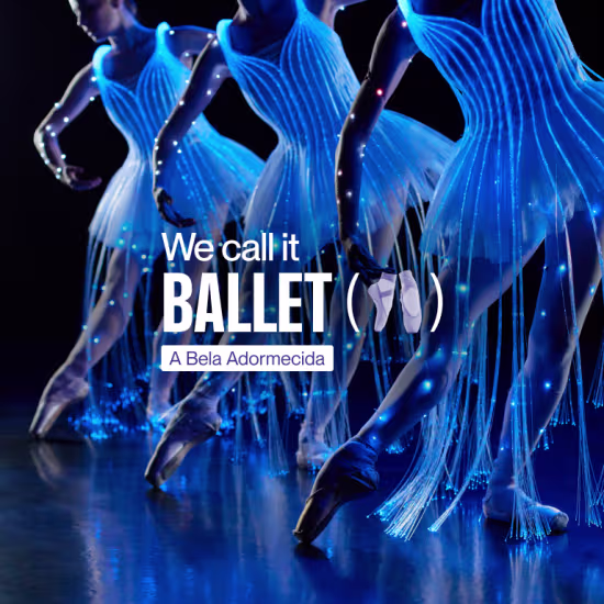 We call it Ballet: A Bela Adormecida, um Espetáculo de Dança e Luzes 2025 