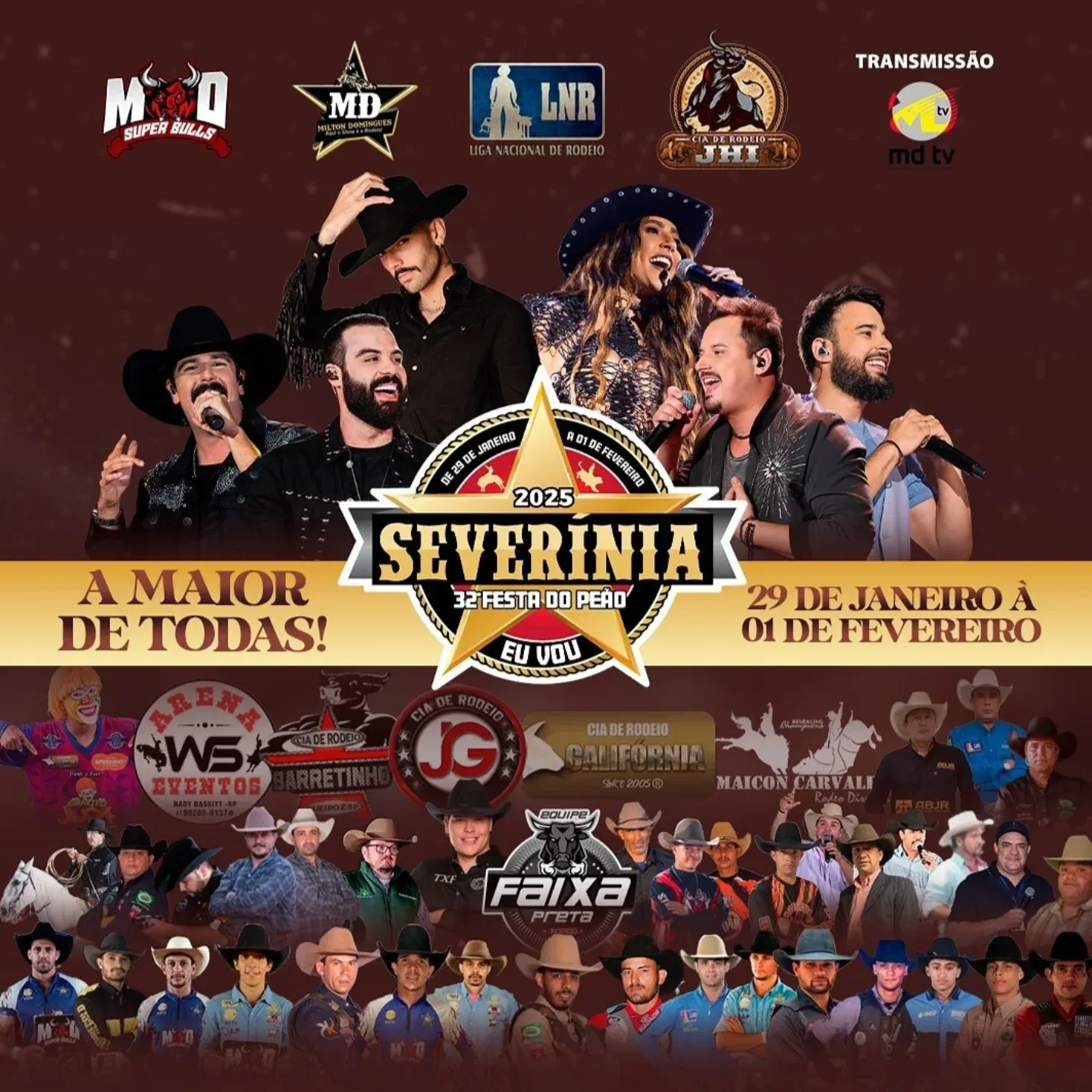 32ª Festa do Peão de Severínia 2025