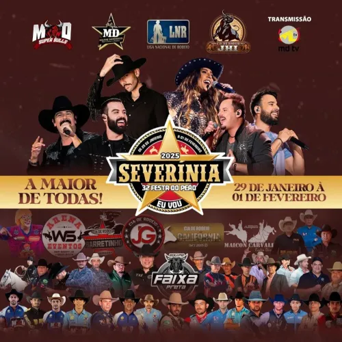 32ª Festa do Peão de Severínia 2025