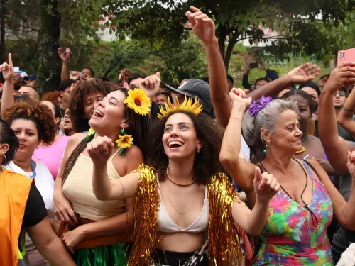 Blocos de Carnaval na Zona Leste de São Paulo em 2025