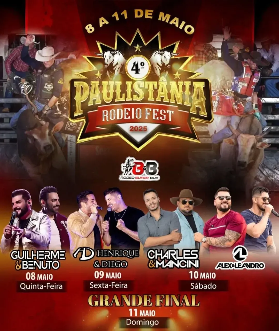 4° Paulistânia Rodeio Fest 2025