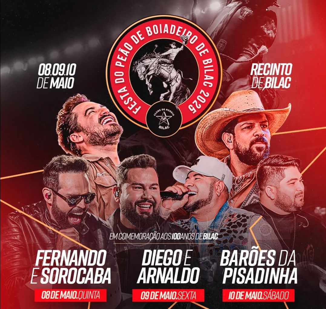 Festa do Peão de Bilac 2025