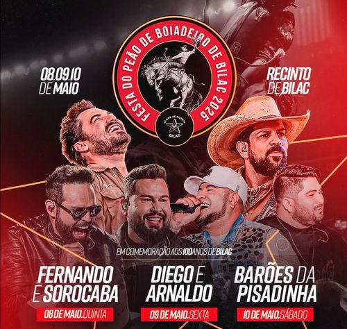 Festa do Peão de Bilac 2025