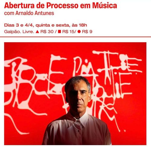 Arnaldo Antunes - Abertura de Processo em Música 2025 