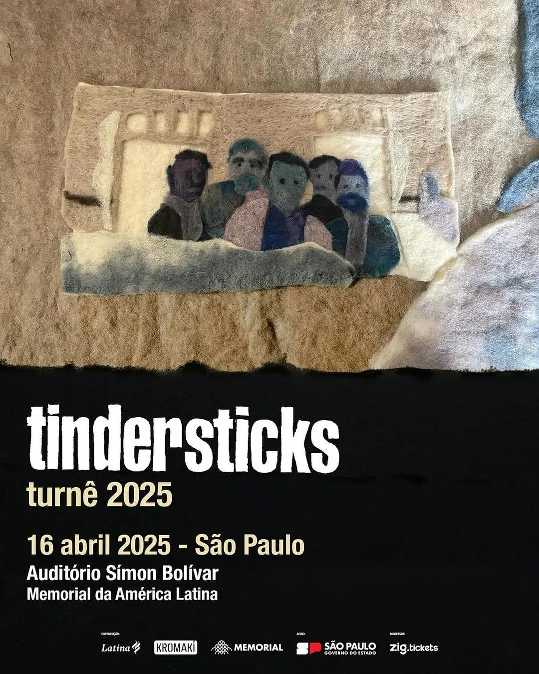 Tindersticks no Auditório Simón Bolívar 2025